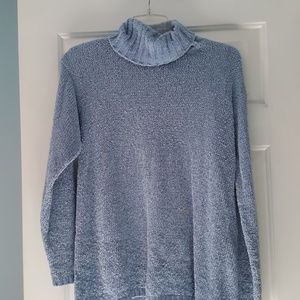 Sea blue sweater